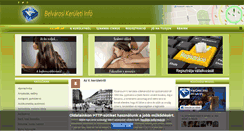 Desktop Screenshot of belvarosi.info